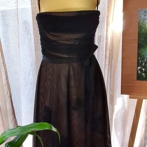 Black Lace Cocktail Dress